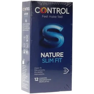 Control Nature Slim Fit, 12 штук