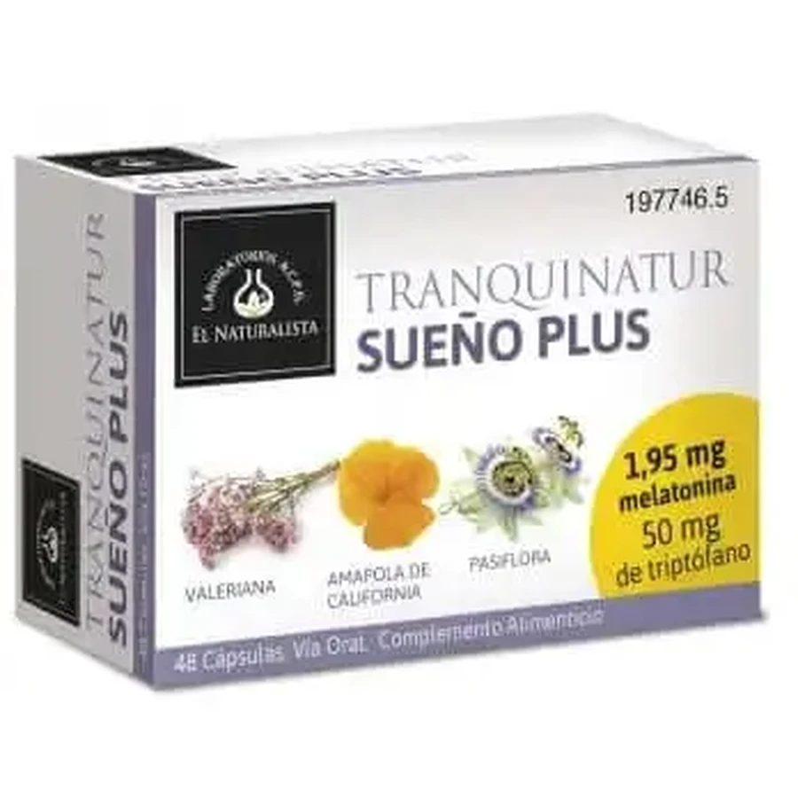 El Naturalista Tranquinatur Sleep Plus , 48 капсул: цены и характеристики