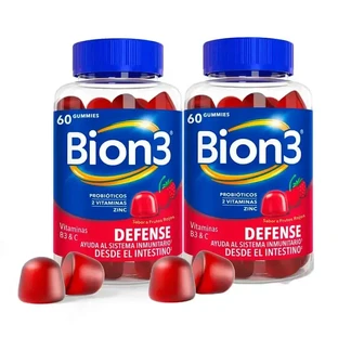 Полівітамінний комплекс Bion3 Pack Defence, 2х60 жувальних гумок