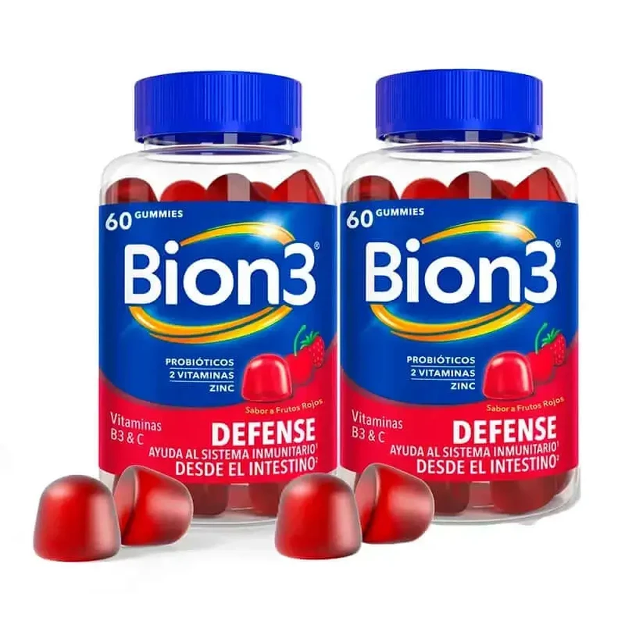 Полівітамінний комплекс Bion3 Pack Defence, 2х60 жувальних гумок: ціни та характеристики