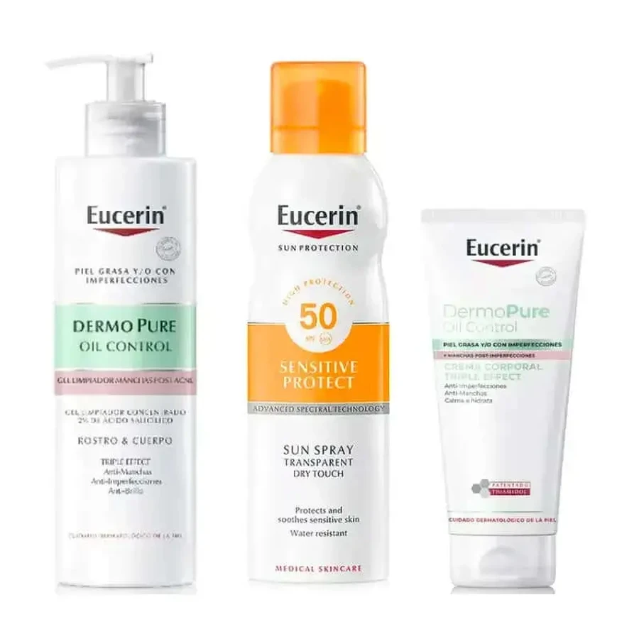 Eucerin Body Acne Routine: цены и характеристики