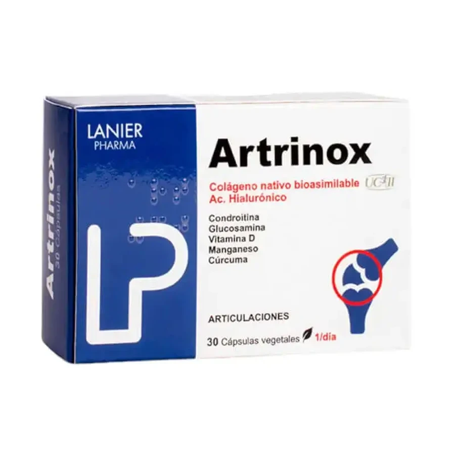 Lanier Pharma Artrinox Пищевая добавка, 30 вегетарианских капсул: цены и характеристики