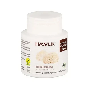 Hawlik Экстракт львиной гривы чистый органический, 60 капсул