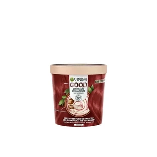 Garnier Good Good Permanent Colouring Без аммиака, 90% натурального происхождения Оттенок 6.6 Гранатово-красный.