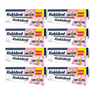 Адгезивный крем Kukident Pro для полных зубных протезов, упаковка 8 x 70 G