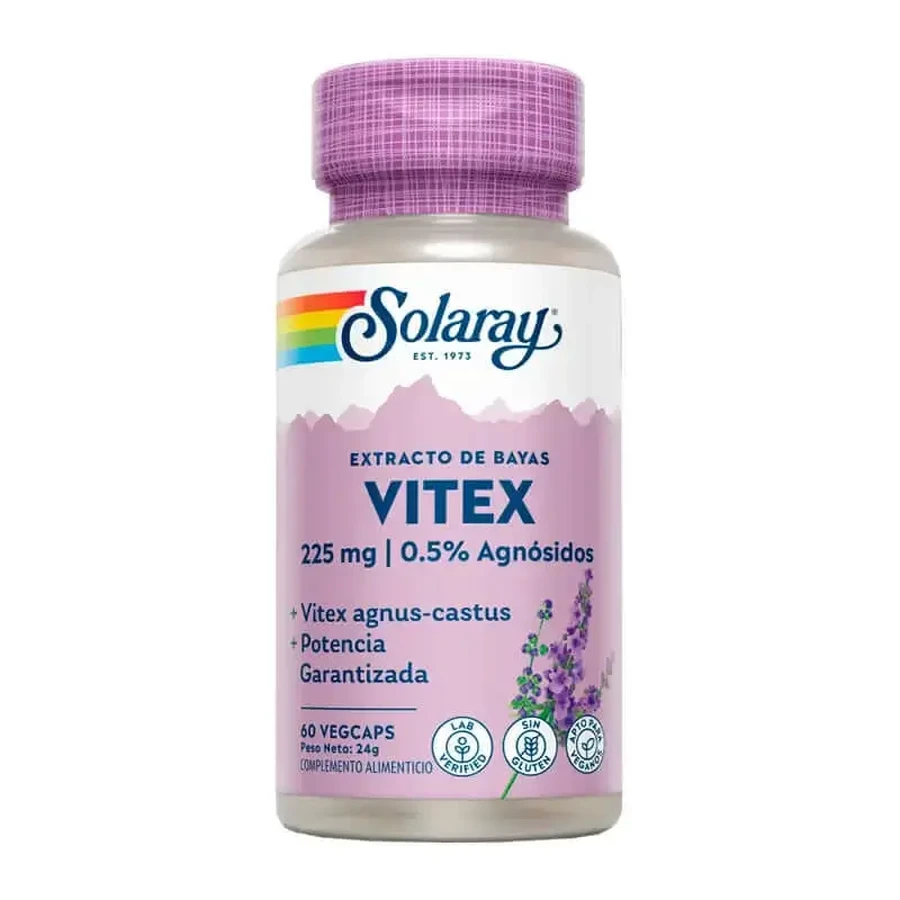 Solaray Vitex (Chasteberry) 60 капсул: цены и характеристики