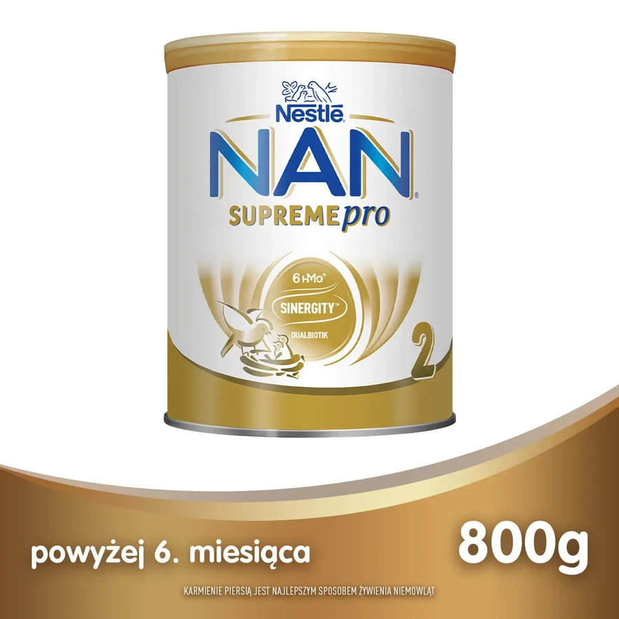 Набор Nestle NAN Supremepro 2 HMO, дополнительное молоко для детей старше 6 месяцев, 2 x 800 г.: цены и характеристики