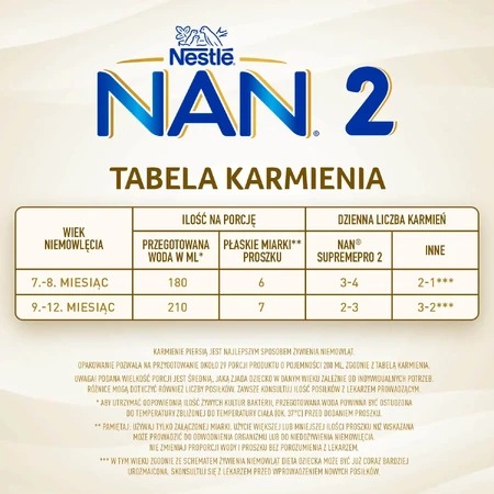Набор Nestle NAN Supremepro 2 HMO, дополнительное молоко для детей старше 6 месяцев, 2 x 800 г.: цены и характеристики