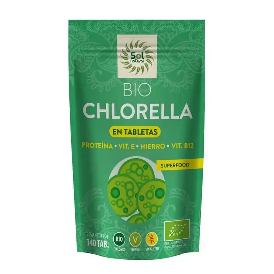 Solnatural Chlorella Bio Tablets, 140 таблеток: цены и характеристики