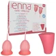 Менструальная чашка Enna Cycle Easy размер S, 2 чашки + стерильная коробка