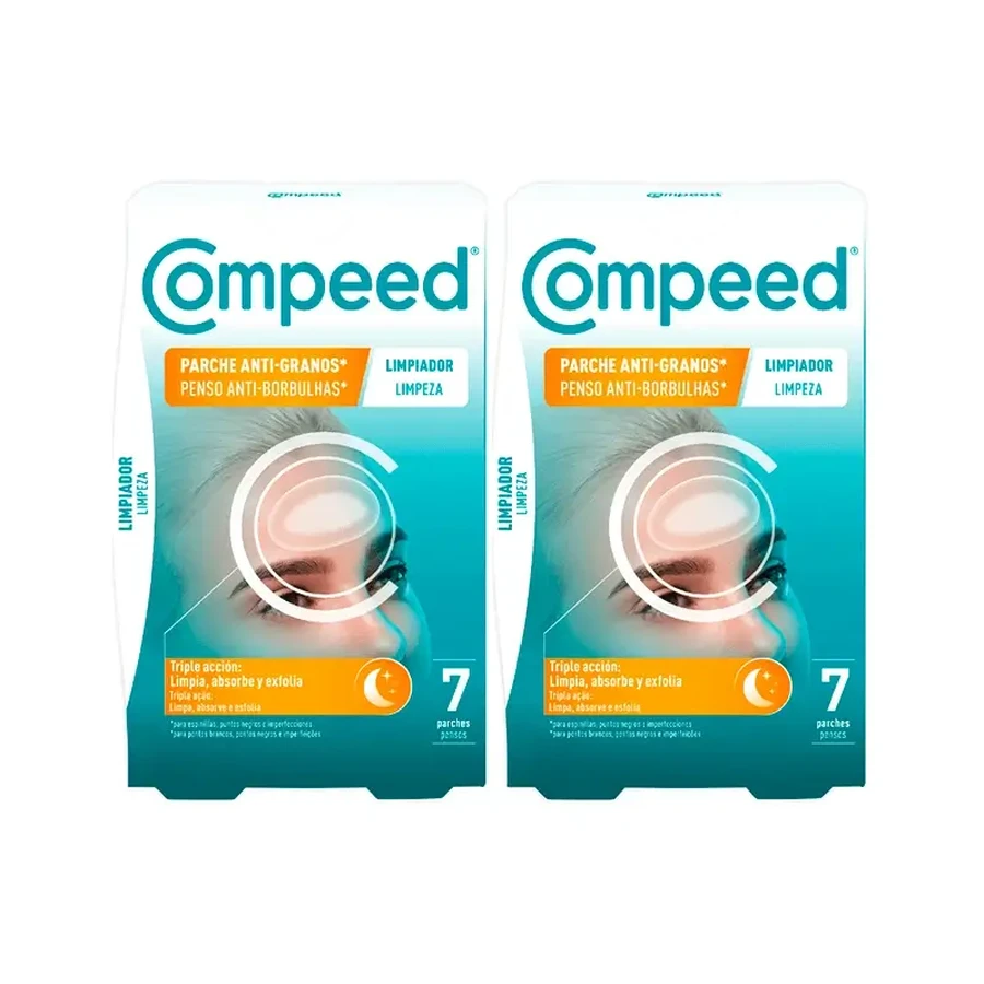 Засіб для чищення проти плям Compeed Duplo, 2 x 7 одиниць: ціни та характеристики
