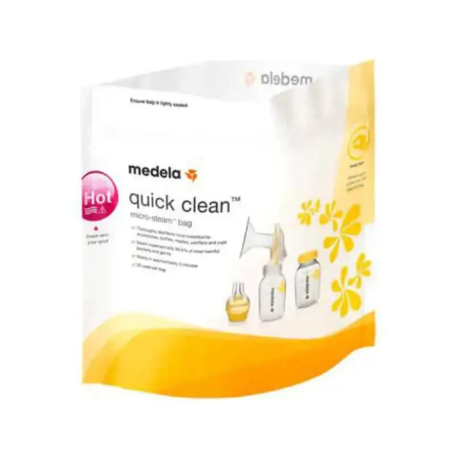 Пакеты для микроволновой печи Medela Quick Clean 5 шт.: цены и характеристики