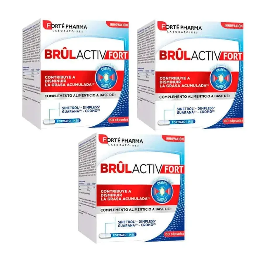 Forté Pharma Triple Brulactiv тройная потенция 3 x 60 капсул: цены и характеристики