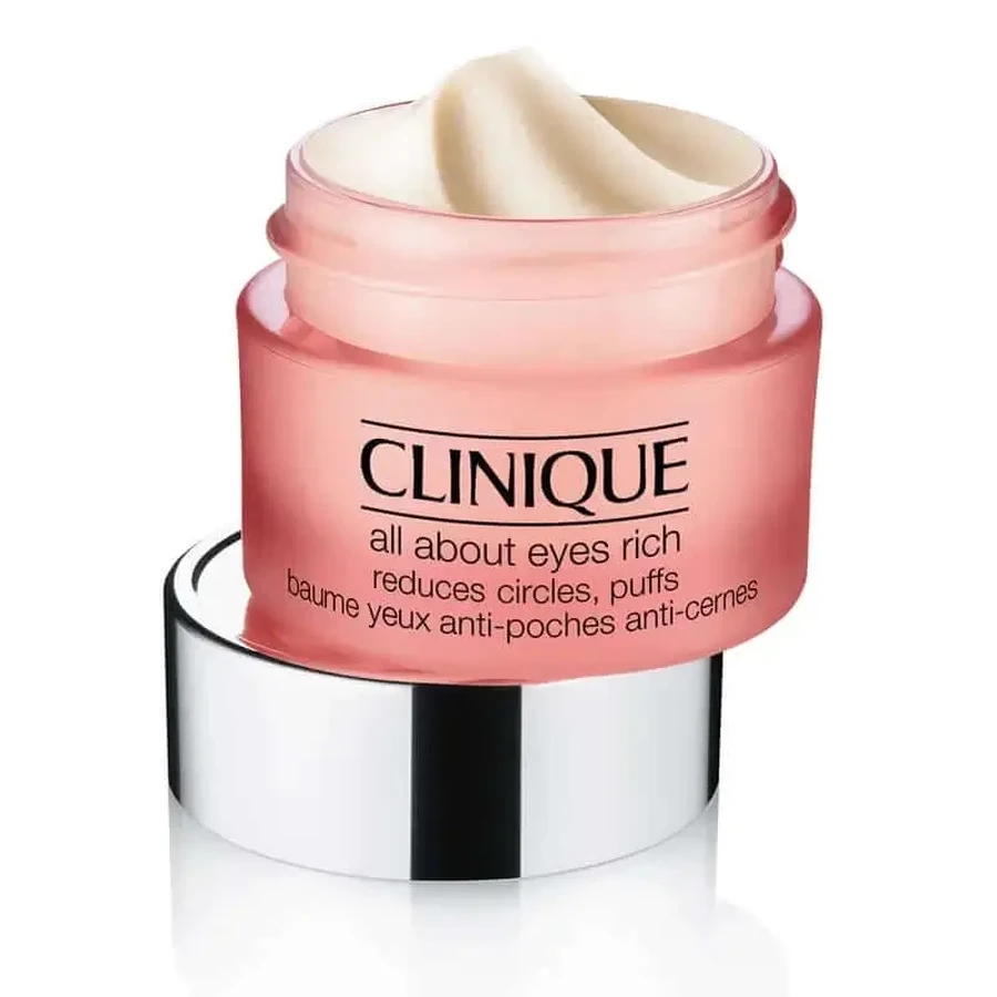 Clinique All About Eyes Насичений зволожуючий контур для повік, 15 мл: ціни та характеристики