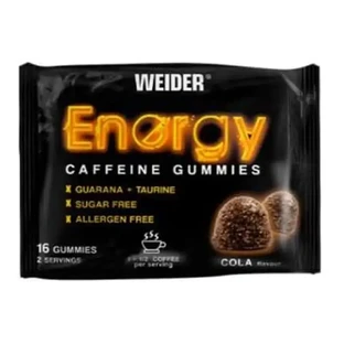Weider Weider Energy Caffeine Cola 16Gummies