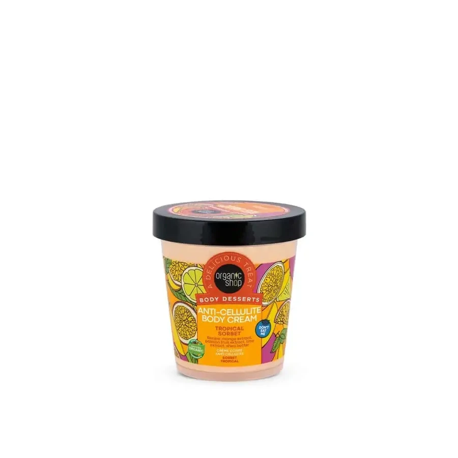 Organic Shop Тропический сорбет Антицеллюлитный крем для тела, 450 мл: цены и характеристики