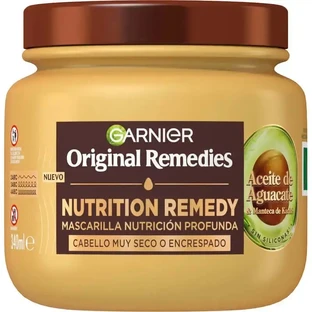 Garnier Original Remedies Ультраживильна маска для волосся з олією авокадо та ши, 340 мл