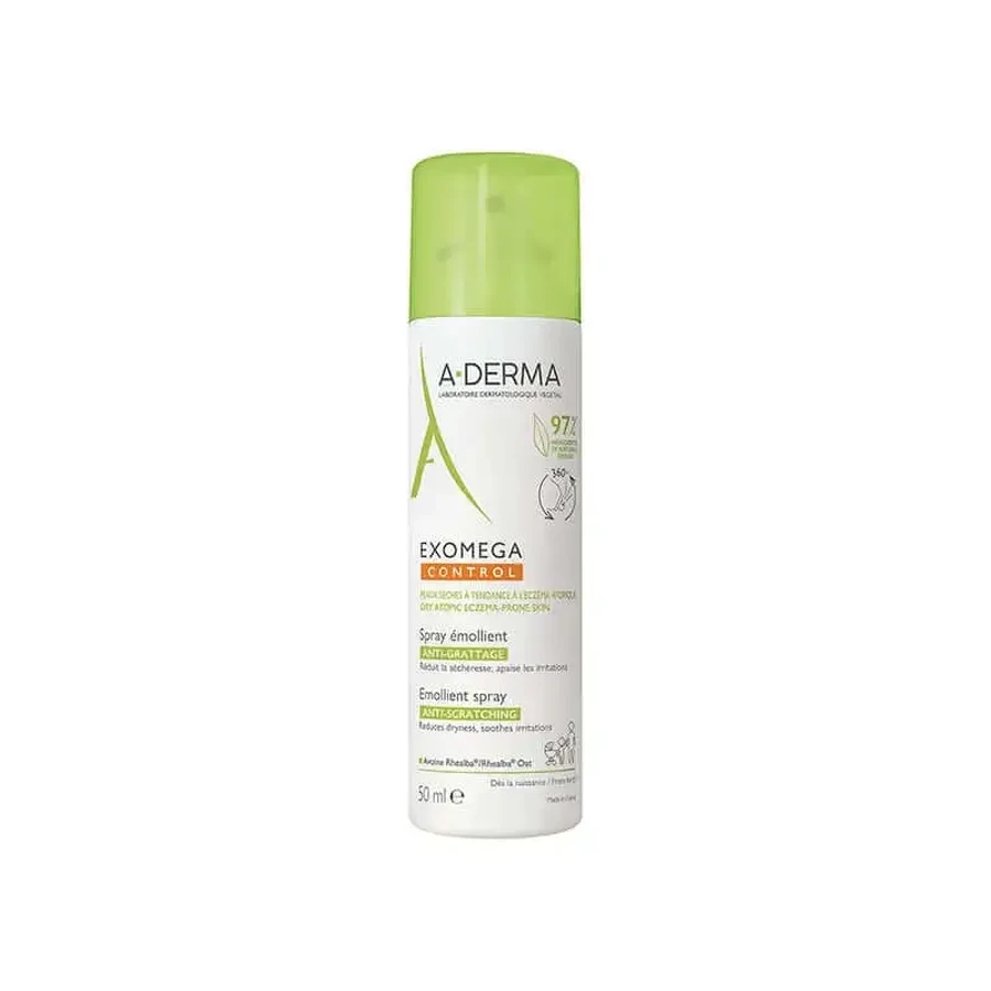 A-Derma Exomega Control Спрей 50 мл: ціни та характеристики