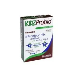 Health Aid Kidzprobio 2000Миллионы и витамины 30 компл.