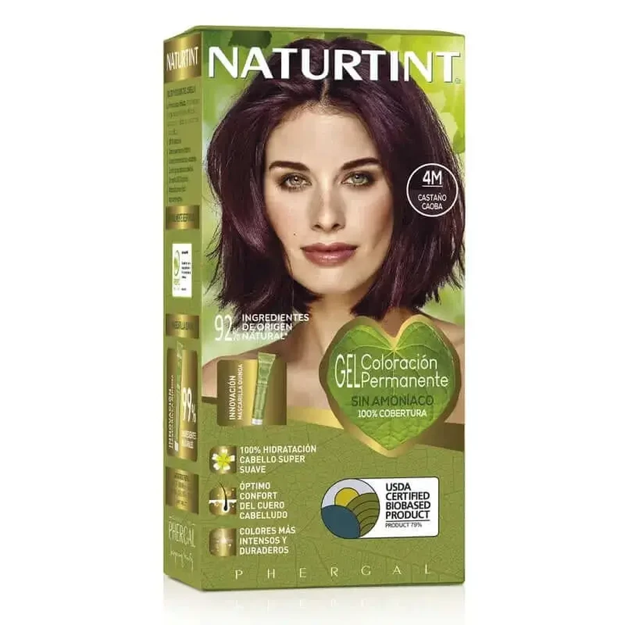 Naturtint Перманентная краска без аммиака 4M - Auburn Brown: цены и характеристики