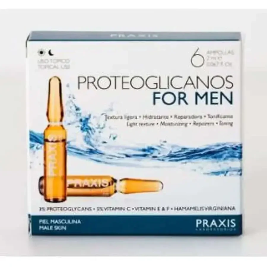 Praxis Протеоглікани для чоловіків 6Amp.: ціни та характеристики