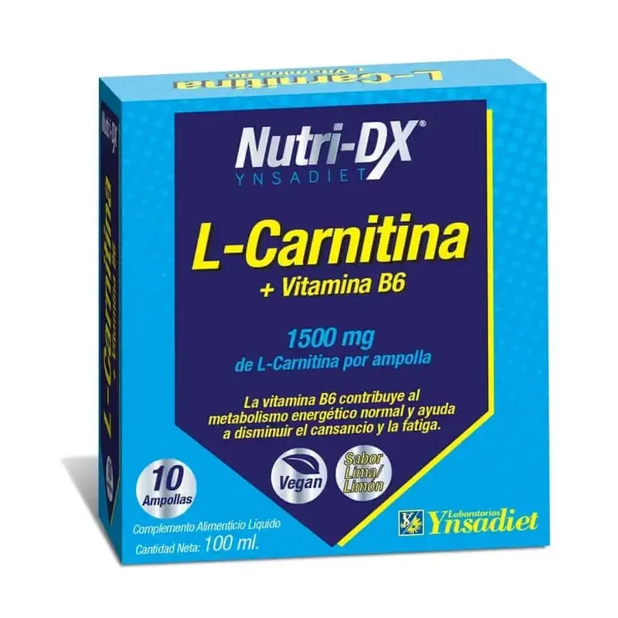 Ynsadiet L-Carnitine 1500Mg. 10Amp. Nutri-Dx: цены и характеристики