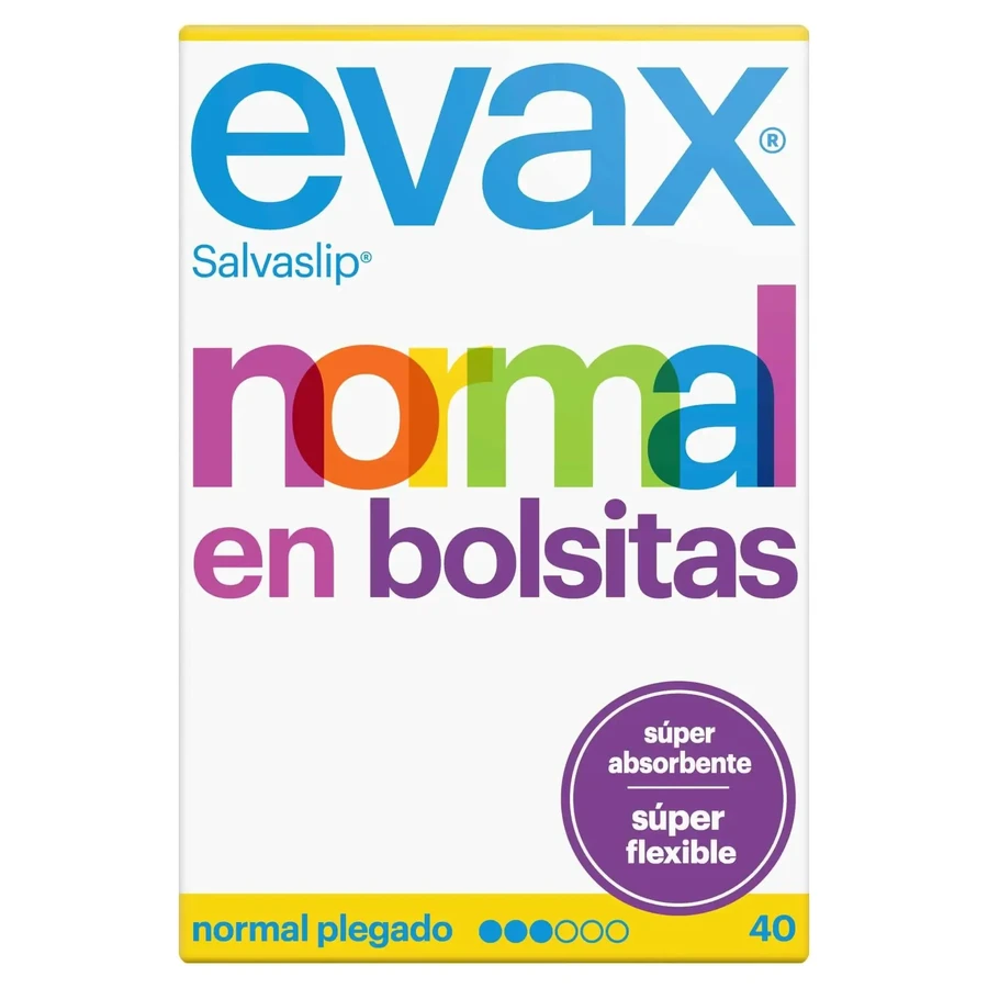 Суперабсорбуючі вкладиші для трусиків Evax Salvaslip Normal, 40 шт.: ціни та характеристики