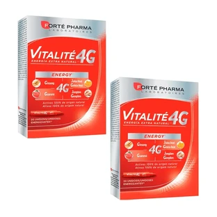 Forté Pharma Duplo Energy Vitalite 4 г, 2 x (20 разовых доз x 10 мл)