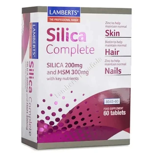 Lamberts Silica Complete (волосы, кожа и ногти), 60 капсул