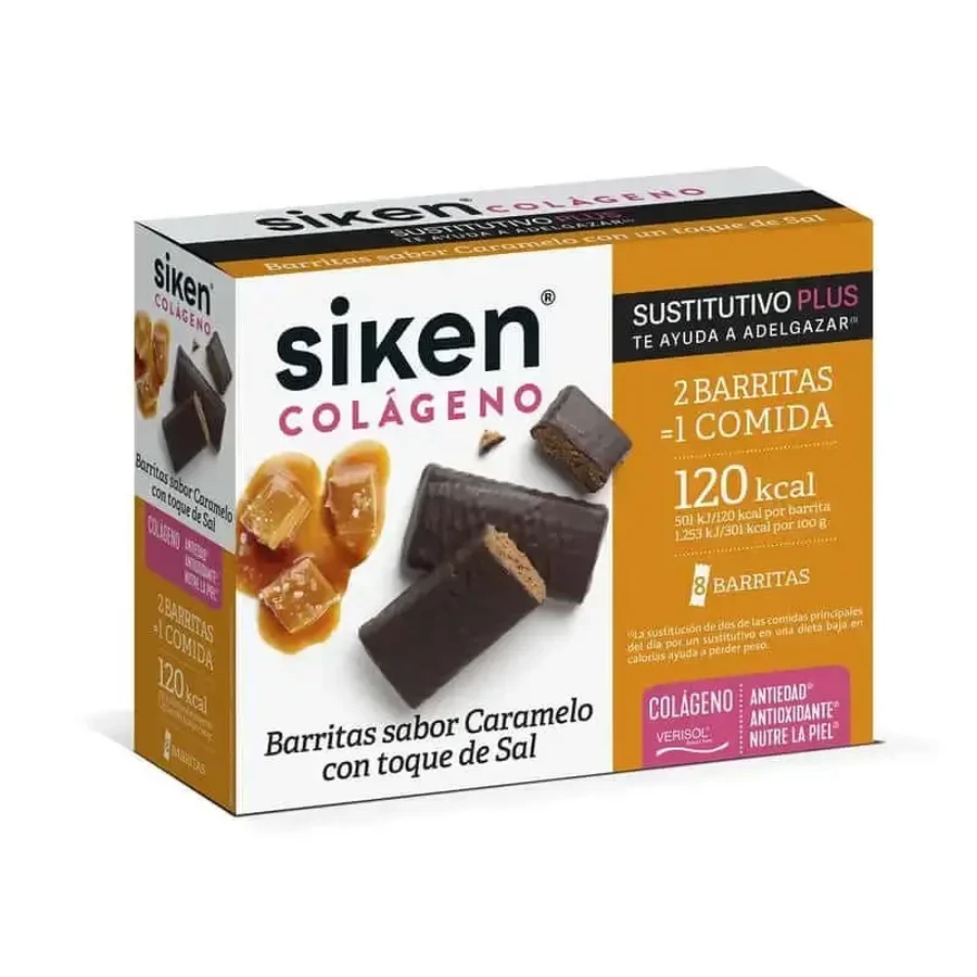 Замінник колагену Siken Collagen Barrita Caramel, 8 одиниць: ціни та характеристики