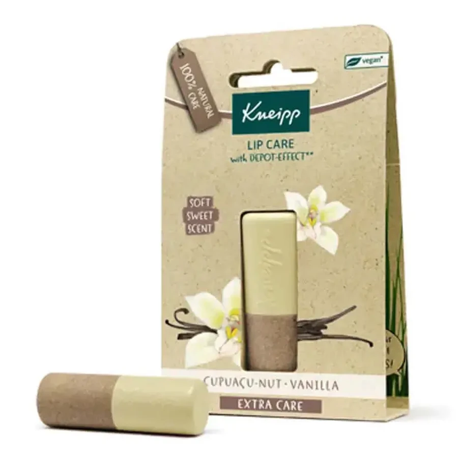 Kneipp Ванільний догляд для губ, 4,7 г: ціни та характеристики