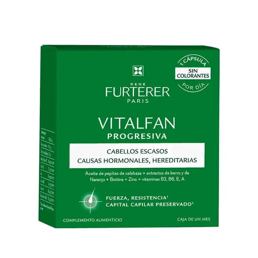 Rene Furterer Vitalfan Прогресуюче випадіння волосся 30 капсул: ціни та характеристики