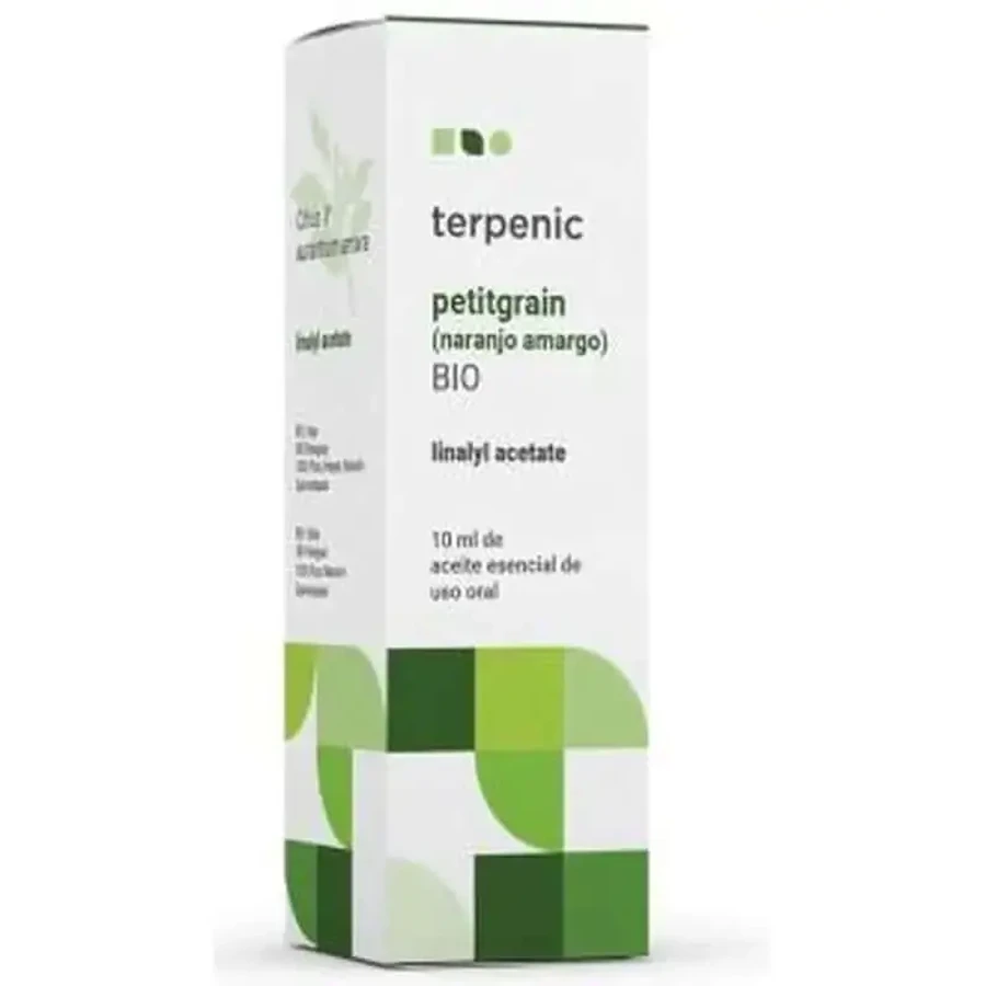 Терпенова ефірна харчова олія Petitgrain Bio 10 мл.: ціни та характеристики