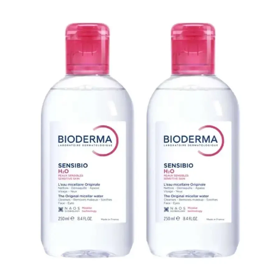 Міцелярна вода BIODERMA Sensibio H2O, 2х500 мл: ціни та характеристики