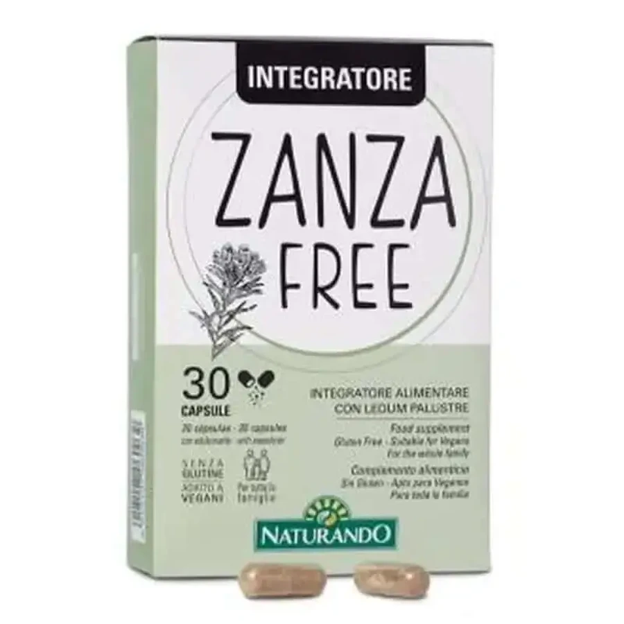 Naturando Zanza без комаров 30 капсул: цены и характеристики