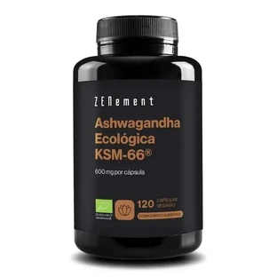 Zenement Ashwagandha Ashwagandha Organic Ksm-66, 120 веганських капсул
