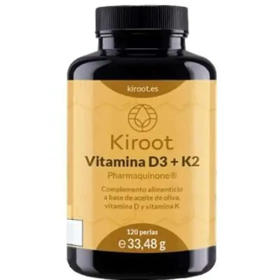 Kiroot Vitamin D3+K2 120Pearls.: ціни та характеристики