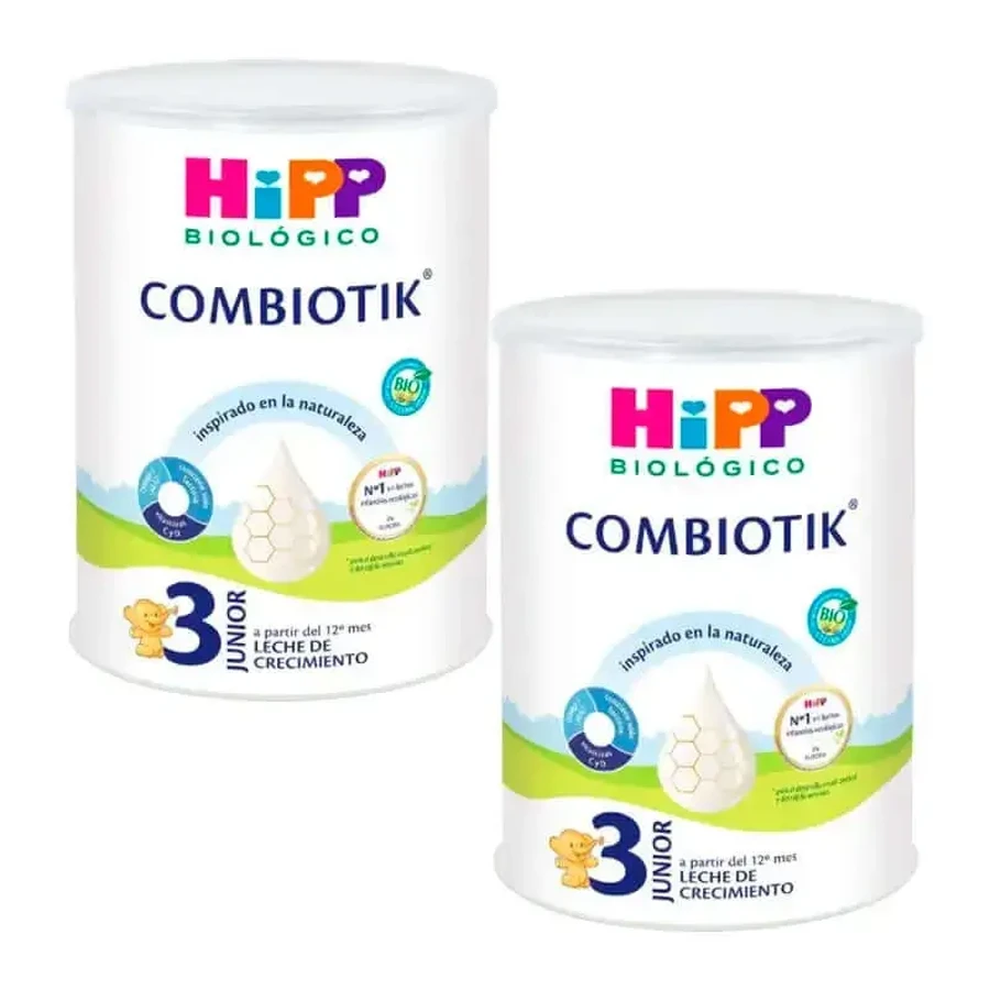 Hipp Combiotik 3, дитяче молоко, упаковка 2 х 800 г: ціни та характеристики
