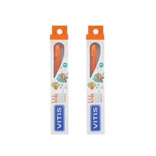 Детская зубная щетка Vitis Kids +3 года, 2 шт.