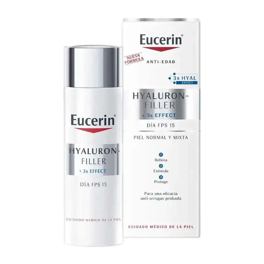 Eucerin Гіалуроновий філлер нормальний/змішаний, 50 мл: ціни та характеристики