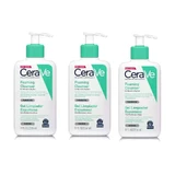 CeraVe Triplo Foaming Cleansing Gel Cleanser, 3 x 236 мл