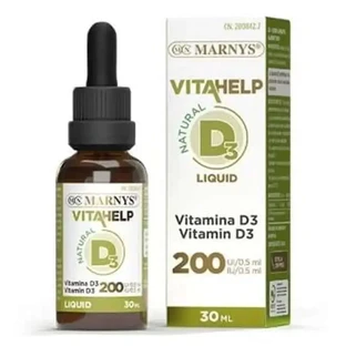 Marnys Vitahelp Вітамін D3 200 МО 30мл.