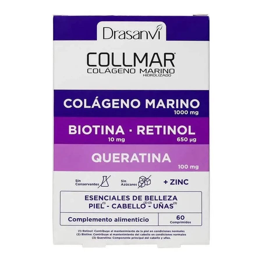 Drasanvi Hair, Skin and Nails Collmar Essentials Beauty, 60 таблеток: цены и характеристики
