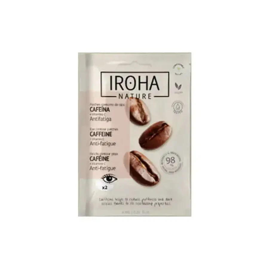 Iroha Nature Патчі для очей проти втоми з натуральними екстрактами, 1 пара: ціни та характеристики