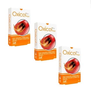 Actafarma Oxicol Plus Omega, упаковка 3x30 капсул