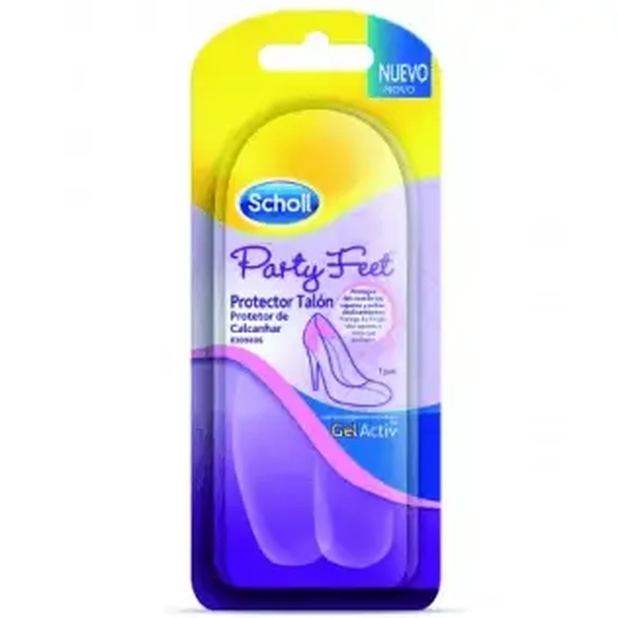 Scholl Party Feet Защитная подушечка для пятки с Tecnol 1 пара: цены и характеристики
