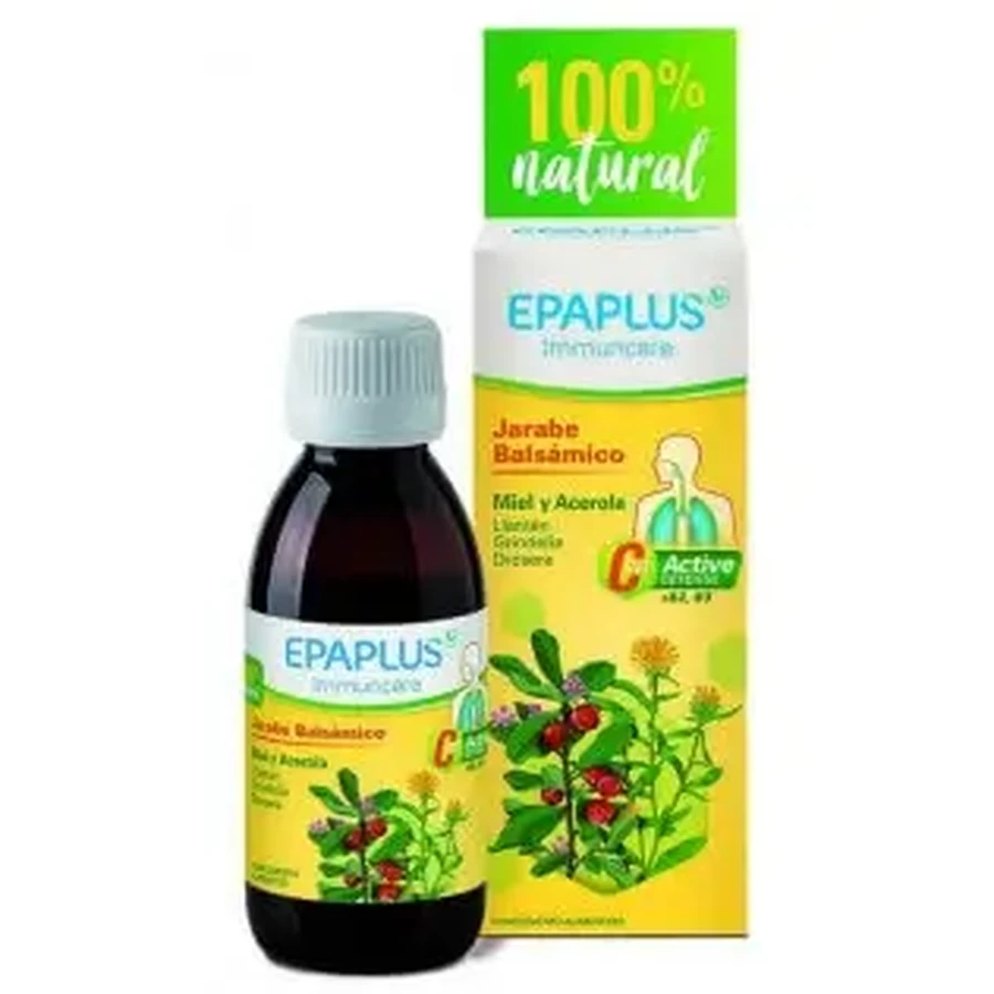Epaplus Immunocare Сироп від кашлю для дорослих з ацеролою 150 мл: ціни та характеристики