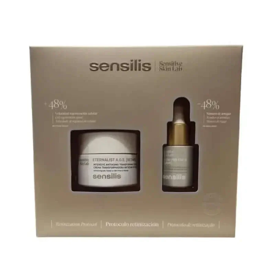 Sensilis PACK Протокол ретинізації Eternalist AGE 50мл + Сироватка Origin Pro 15мл: ціни та характеристики