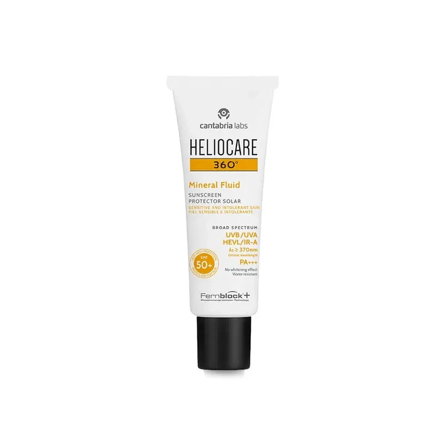 Heliocare 360º Mineral Tolerance Fluid SPF 50+ Солнцезащитный крем, 50 мл: цены и характеристики