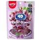 Желе 4D Fruit Gummy Grape Желе 4D Fruit Gummy Grape, 65 г, Amos